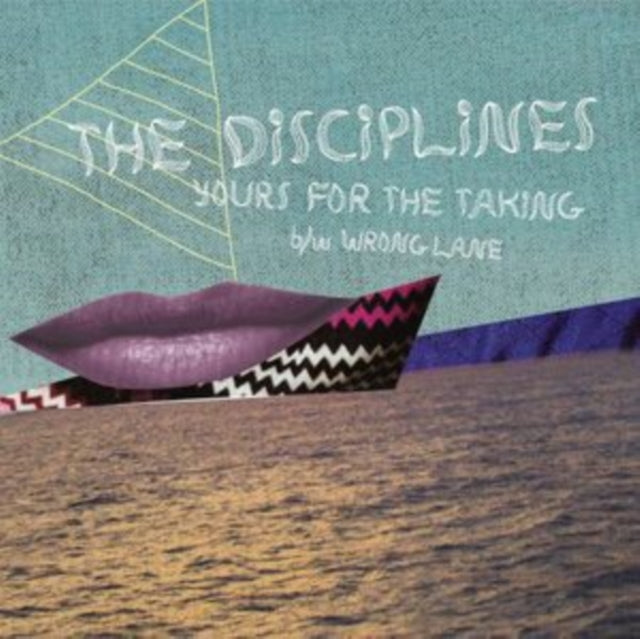 Disciplines - Yours For The Taking / Wrong Lane (Blue Vinyl) (Vinyl Single)