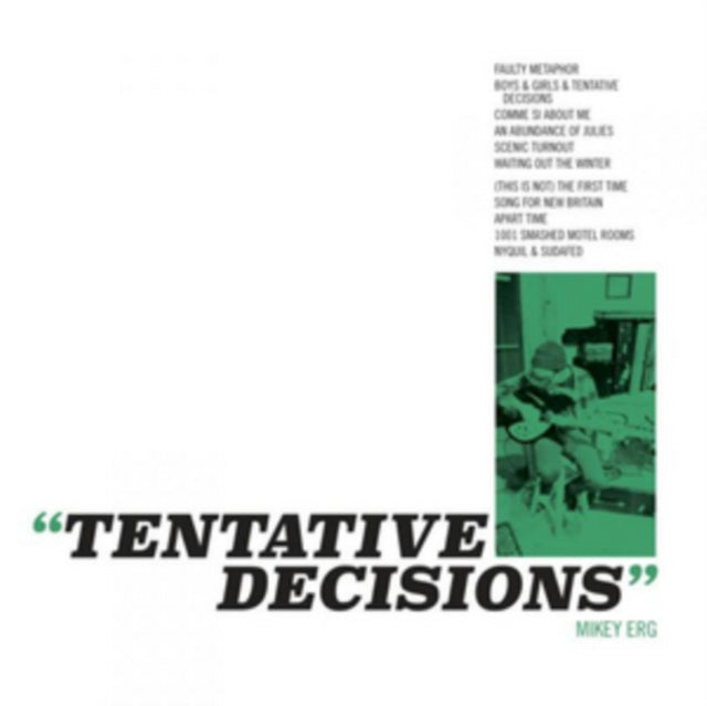 Mikey Erg - Tentative Decisions (Vinyl)
