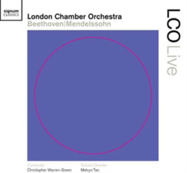 Beethoven / Mendelssohn - Lco Live: Beethoven Mendelsso (CD)