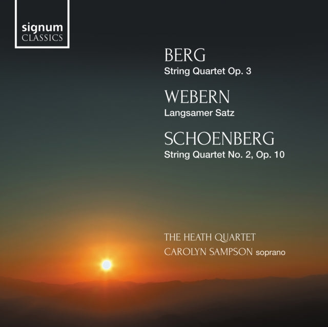 Heath Quartet / Carolyn Sampson - Berg: String Quartet - Webern: Langsamer Satz - Schoenberg: String Quartet No. 2 (CD)