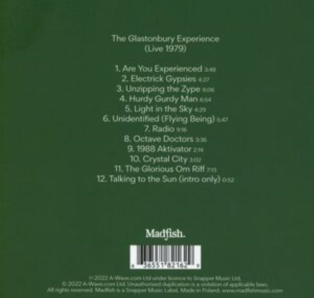 Steve Hillage - The Glastonbury Experience (Live 1979) (CD)