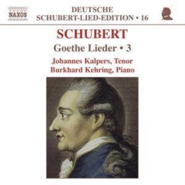 Kalperskehring - Schubertgoethe Lieder 3 (CD)