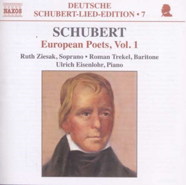 Ziesaktrekeleisenlohr - Schuberteuropean Poets Vol 1 (CD)