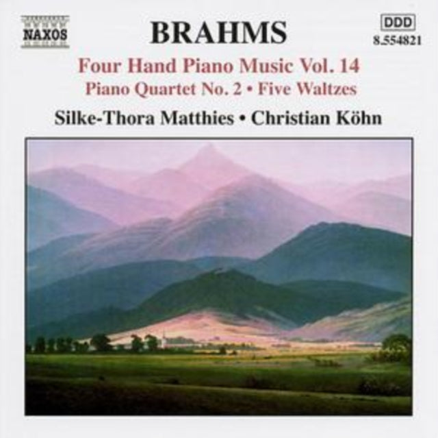 Matthieskohn - Brahmsfour Hand Piano Music Vol 14 (CD)