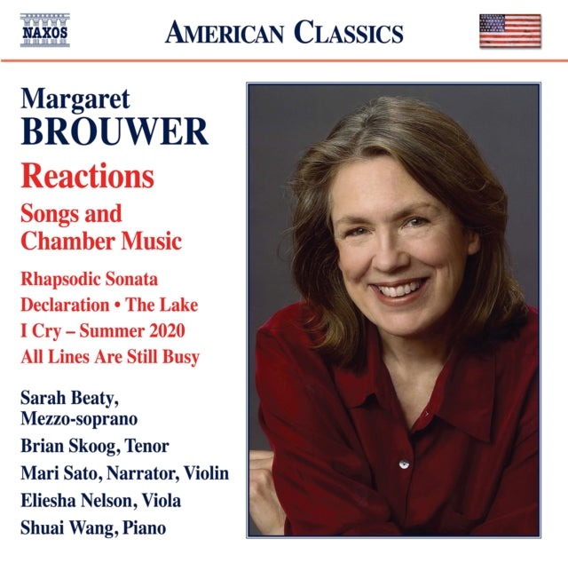 Beaty / Skoog / Sato / Nelson / Wang - Margaret Brouwer: Reactions - Songs And Chamber Music (CD)