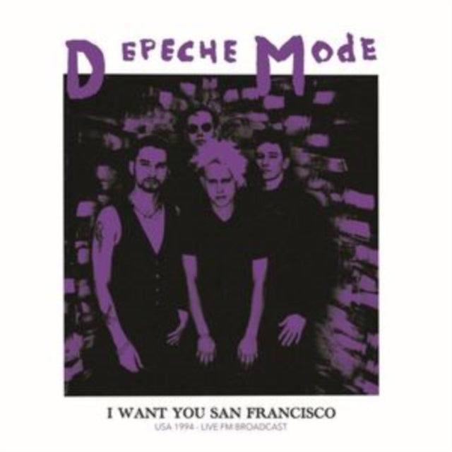 Depeche Mode - I Want You San Francisco - Live Fm Broadcast. Usa 1994 (Turquoise Vinyl) (Vinyl)