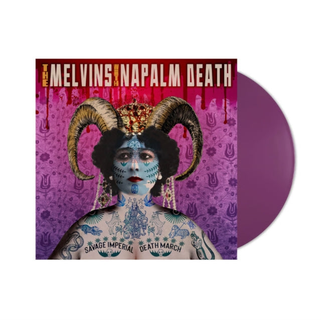 Melvins With Napalm Death - Savage Imperial Death March (Vinyl)