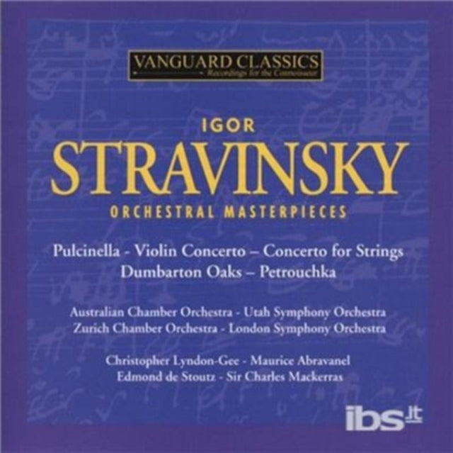 Various Artists - Stravinsky: Pulcinella / Concs For Violin / Dumbarton Oaks / Petrouchka (CD)
