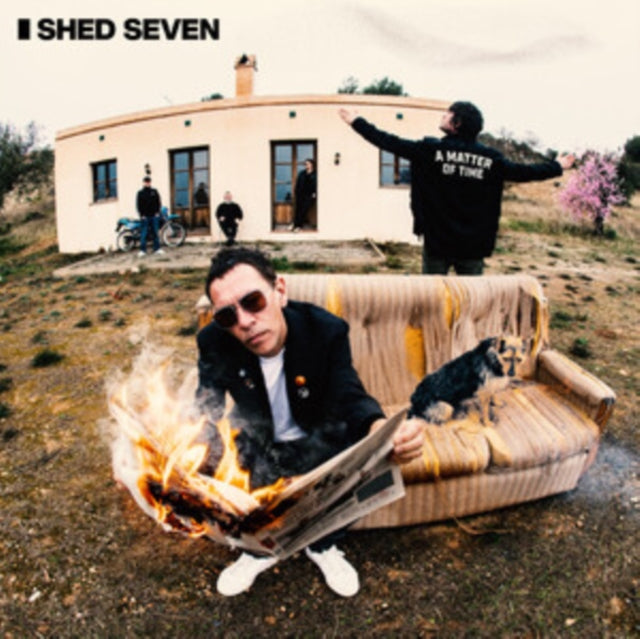 Shed Seven - A Matter Of Time (Black/Red Marble Vinyl) (Vinyl)