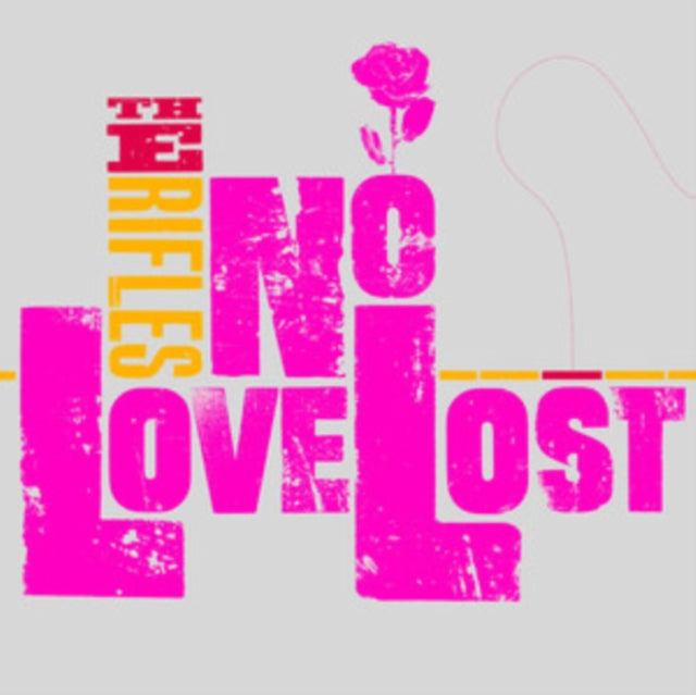 Rifles - No Love Lost - 20th Anniversary (White/Pink Pinwheel Effect Vinyl) (Wax & Beans Exclusive) (Vinyl)