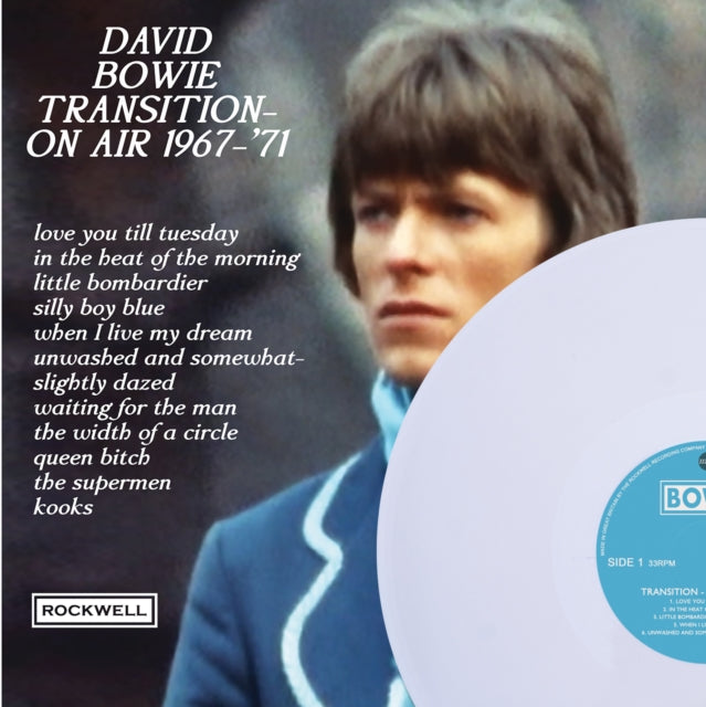 David Bowie - Transition On Air 1967-71 (White Vinyl) (Vinyl)