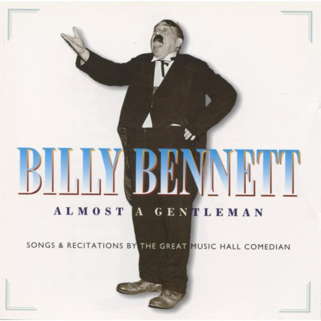 Billy Bennett - Almost A Gentleman (CD)