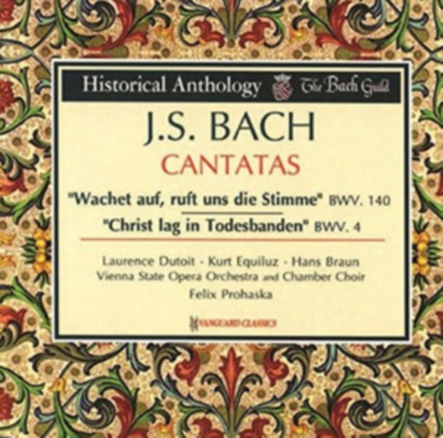 Vienna / Prohaska - J S Bach Cantatas 4. 140 (CD)