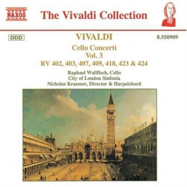 City Of London Sinfkraemer - Vivaldicello Concerti Vol 3 (CD)