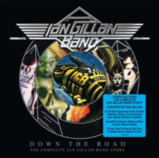 Ian Gillan Band - Down The Road The Complete Ian Gillan Band Story (Deluxe Edition) (CD Box Set)