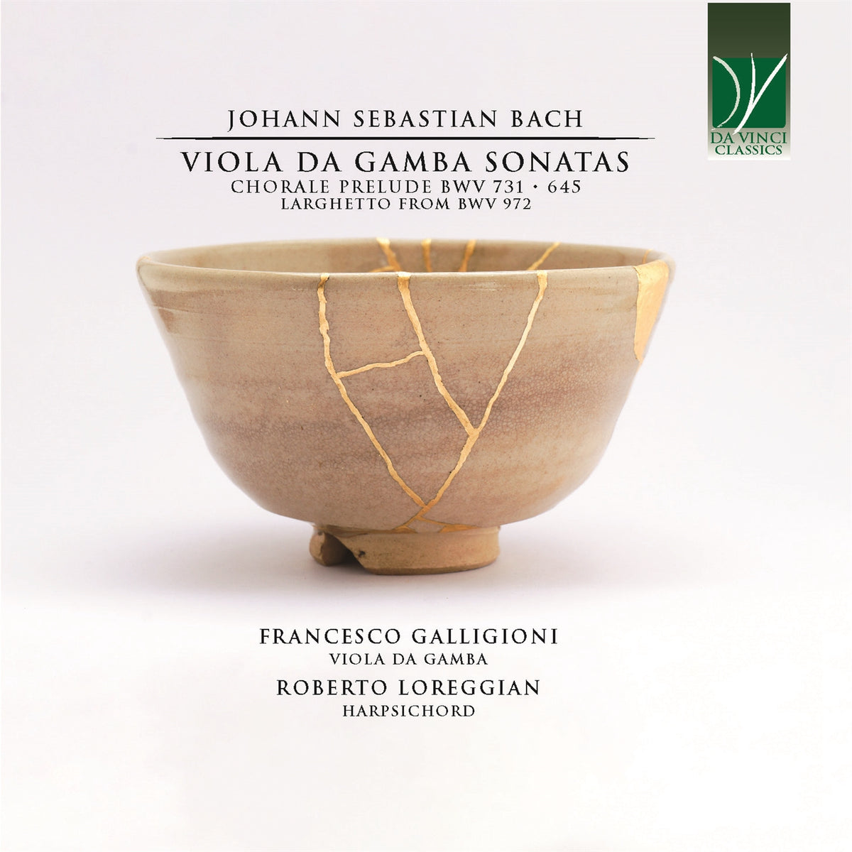 Francesco Galligioni / Roberto Loreggian - Bach: Viola Da Gamba Sonatas. Chorale Prelude Bwv 731 / 645. Larghetto From Bwv (CD)
