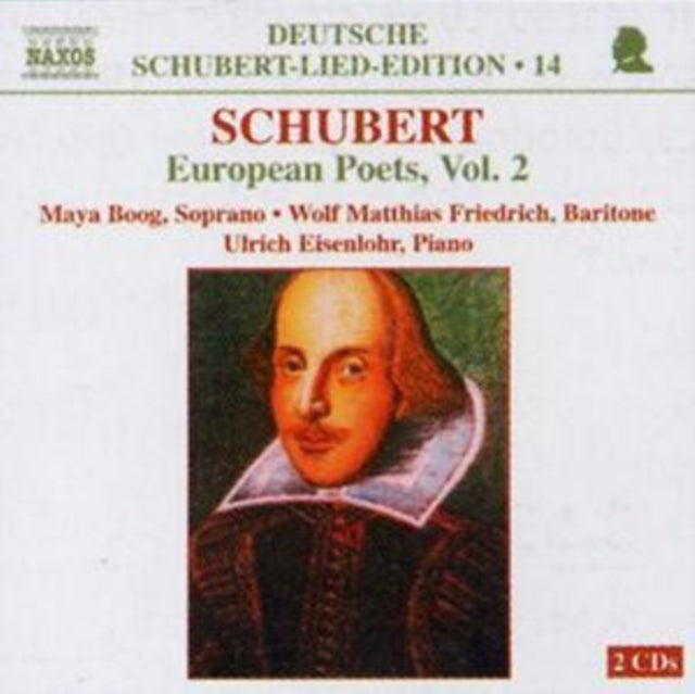 Boogfriedricheisenlohr - Schuberteuropean Poets Vol 2 (CD)