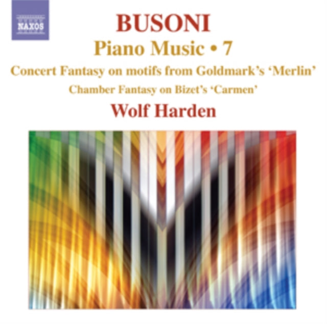Wolf Harden - Busonipiano Music Vol 7 (CD)