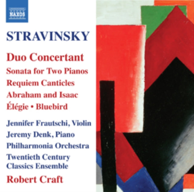 20Th Classics Enspocraft - Stravinskyduo Concertantsonata For Two (CD)