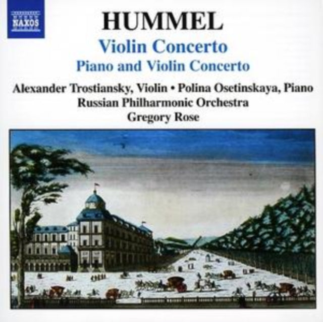 Trostianskyosetinskayarose - Hummelviolin Ctopiano Violin Cto (CD)