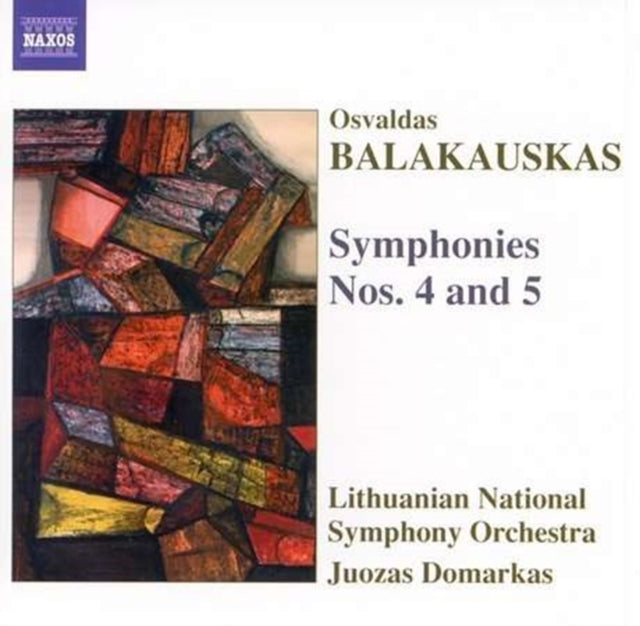 Lithuanian Nat Sodomarkas - Balakauskassymphonies Nos 4 5 (CD)