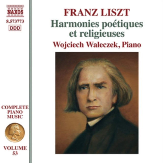 Wolciech Waleczek - Franz Liszt: Complete Piano Music. Vol. 53 - Harmonies Poetiques Et Religieuses (CD)