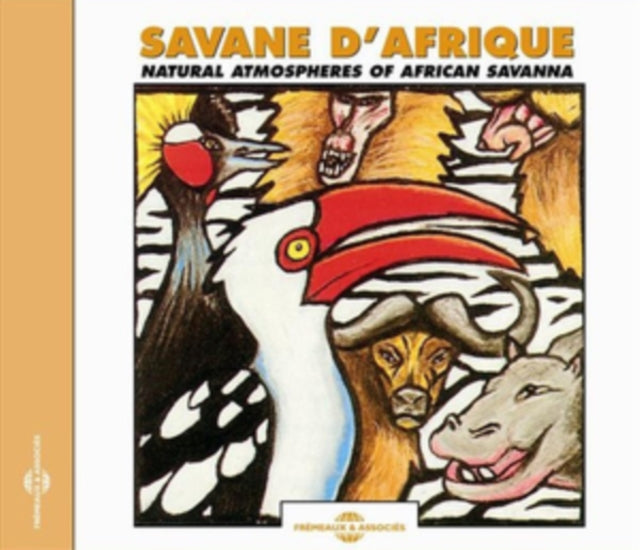 Savane Dafrique - Faune Et Ambiances Naturelles - African Savanna - Natural Atmosphere In The Bush Of East Africa (CD)