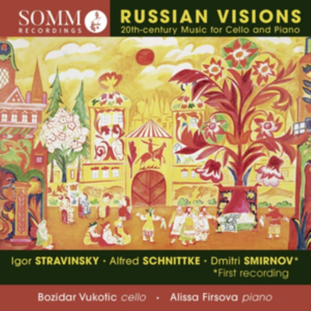 Vukotic / Firsova - Russian Visions: 20Th-Century Music For Cello And Piano (CD)