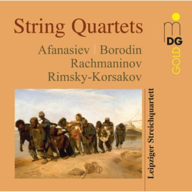 Rimskykorsakov Afanasiev Rach - Leipzig String Quartet (CD)