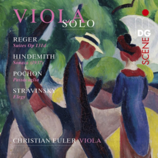 Christian Euler - Solo Sonatas For Viola: Hindemith / Reger / Stravinsky (SACD)