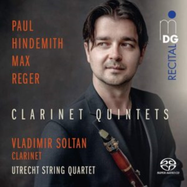 Vladimir Soltan / Utrecht String Quartet - Hindemith / Reger: Clarinet Quintets (SACD)