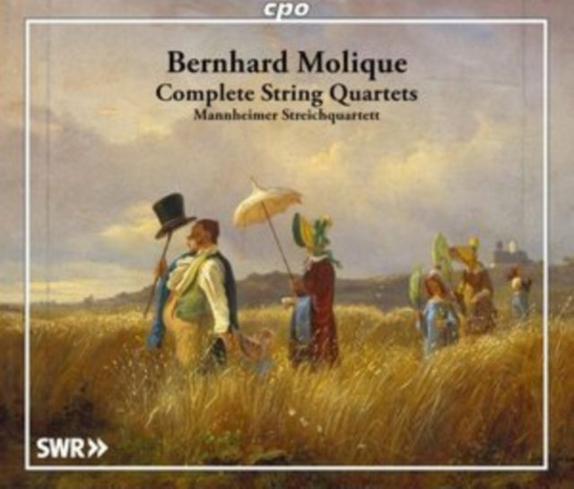 Mannheimer Streichquartett - Bernhard Molique: Copmlete String Quartets (CD)