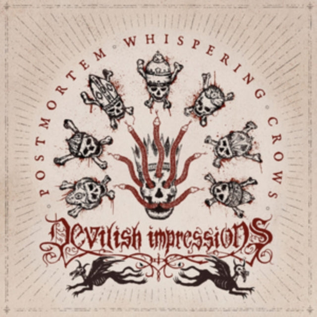 Devilish Impressions - Post Mortem Whispering Crows (CD)