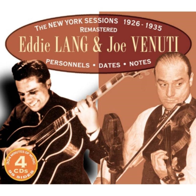 Eddie Lang & Joe Venuti - The New York Sessions 192 (CD)