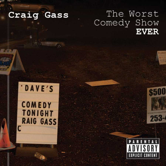 Craig Gass - Worst Comedy Show Ever (CD)