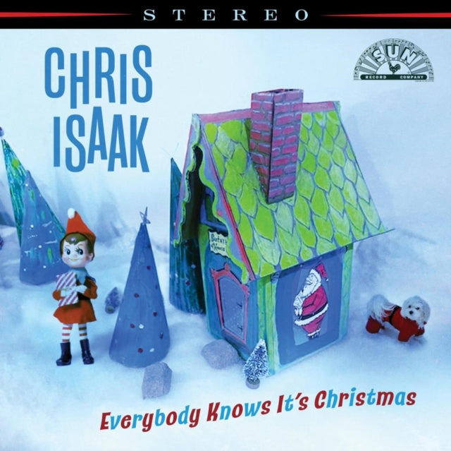 Chris Isaak - Everybody Knows Its Christmas (Deluxe Edition) (Spring Green/Bone White Swirl Vinyl) (Vinyl)