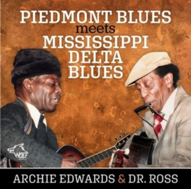 Archie Edwards / Dr Ross - Piedmont Blues Meets Mississippi Delta Blues (CD)