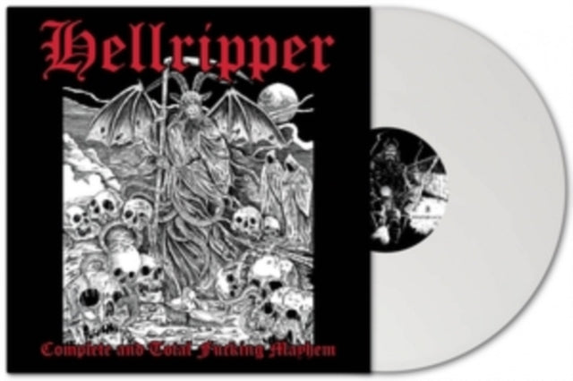 Hellripper - Complete And Total Fucking Mayhem (White Vinyl) (Vinyl)