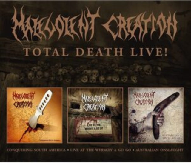 Malevolent Creation - Total Death Live! (CD)