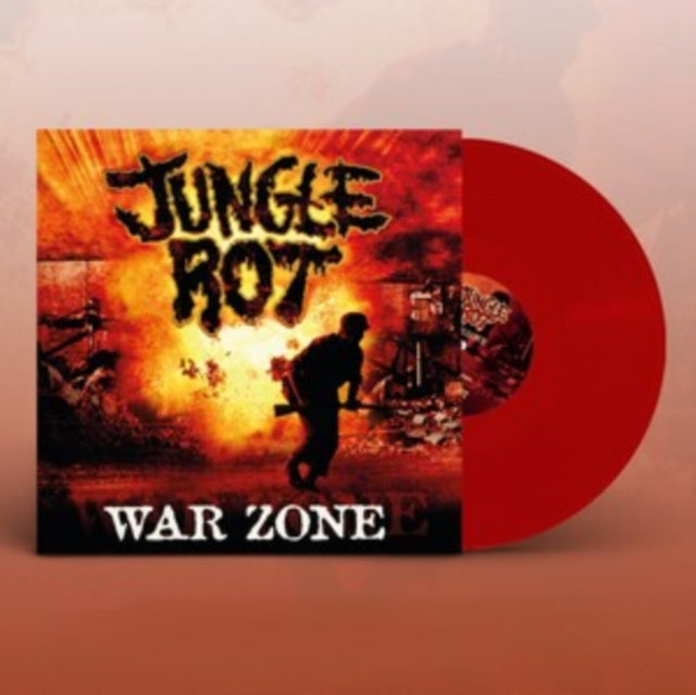 Jungle Rot - War Zone (Red Vinyl) (Vinyl)