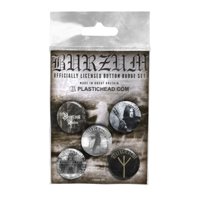 Burzum - Burzum Button Badge Set 2 (Badge Pack)
