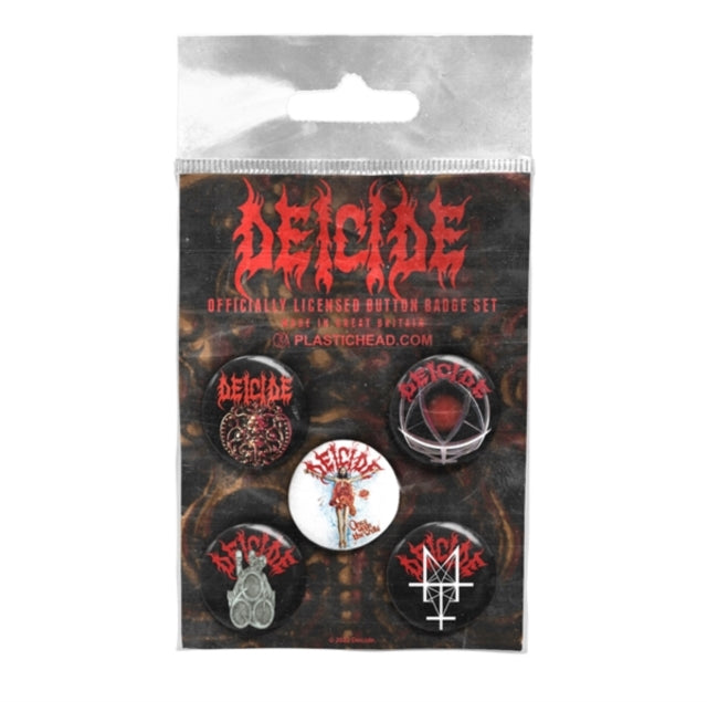 Deicide - Deicide Button Badge Set (Badges)
