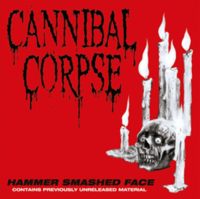 Cannibal Corpse - Hammer Smashed Face (Clear/Red Splatter Vinyl) (Vinyl)