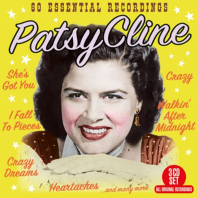 Patsy Cline - 60 Essential Recordings (CD)