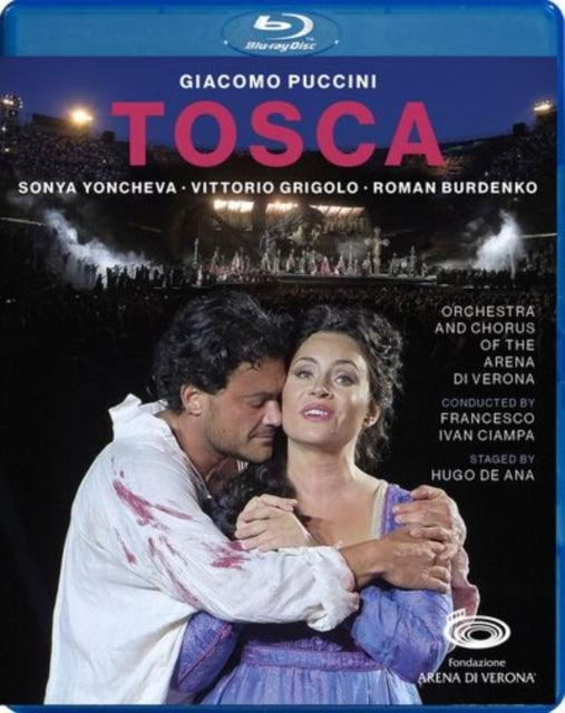Arena Of Verona Orchestra / Bosi Carlo / Burdenko Roma - Puccini: Tosca - Arena Di Verona 2023 (Blu-ray)