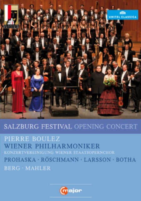 Boulez Pierre / Wiener Philharmoniker - Salzburg Opening Concert 2011 Boulez (DVD)