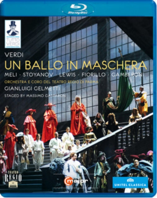 Meli / Stoyanov / Lewis / Fiorillo / Gamberoni / Orhestra E Coro Del Teatro Regio Di Parma - Rossini: Un Ballo In Maschera (Blu-ray)