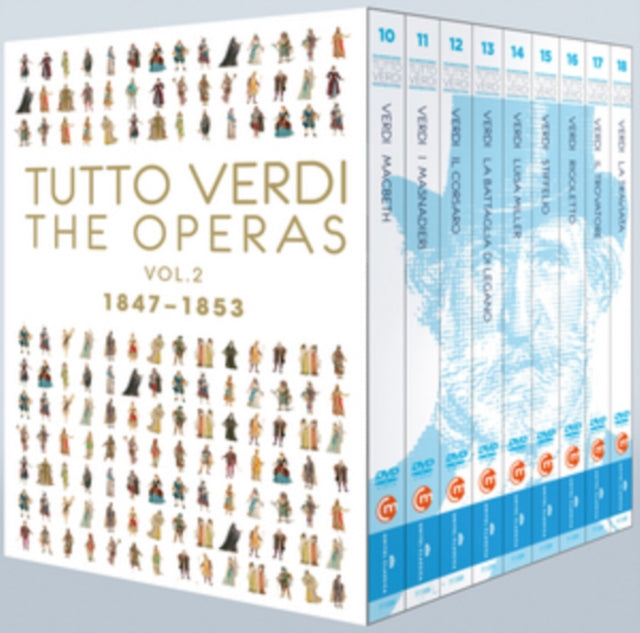 Various Artists - Verdi: The Complete Operas Vol. 2 - Tutto Verdi (DVD Box Set)