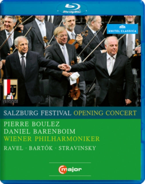 Barenboim Daniel / Boulez Pierre / Wiener Philharmoniker - Salzburg Opening Concert 2008 Boulez (Blu-ray)