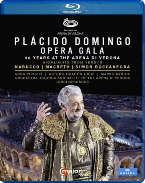 Domingo Placido - Opera Gala: 50 Years At The Arena Di Verona (Blu-ray)